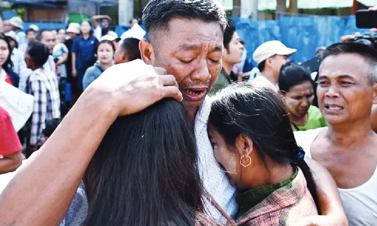 சுதந்திர தினத்தை முன்னிட்டு மியான்மரில் 6,134 கைதிகள் விடுதலை சுதந்திர தினத்தை முன்னிட்டு மியான்மரில் 6,134 கைதிகள் விடுதலை