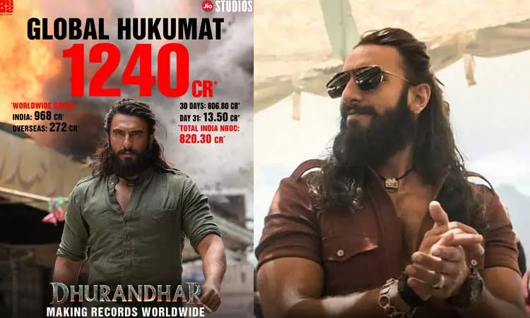 வசூல் வேட்டையில் ரன்வீர் சிங்கின் துரந்தர் திரைப்படம்