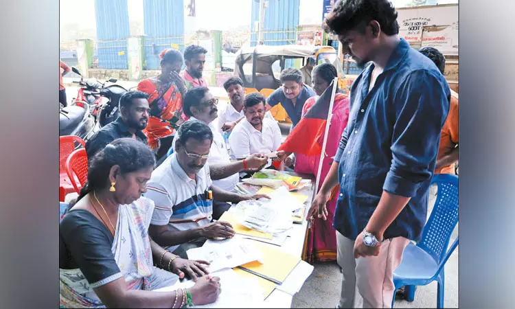 வாக்காளர் பட்டியலில் பெயர் சேர்க்க இதுவரை 11.71 லட்சம் பேர் விண்ணப்பம்