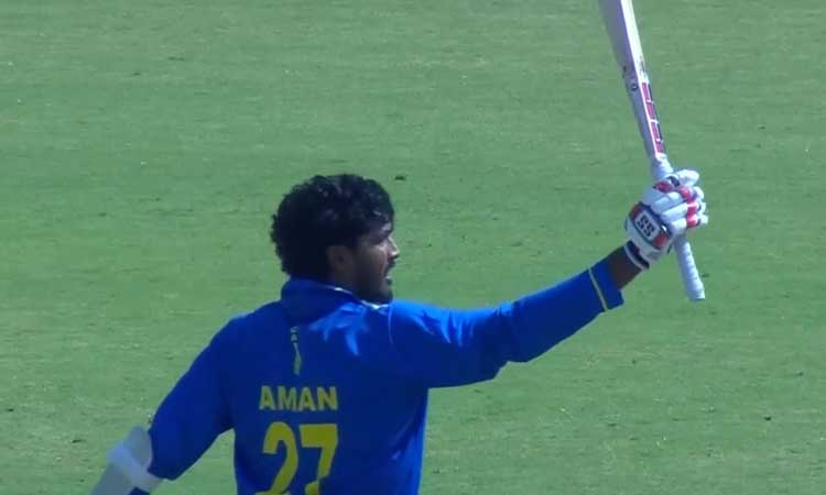 விஜய் ஹசாரே கோப்பை: இரட்டை சதமடித்த இளம் வீரர்