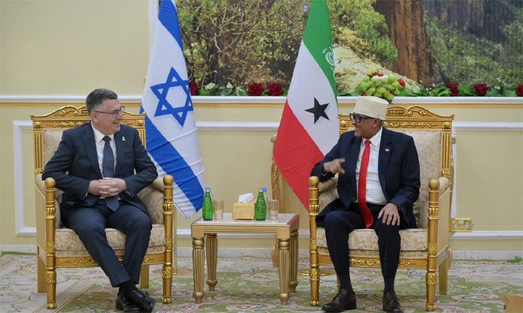 இஸ்ரேல் வெளியுறவுத்துறை மந்திரி சோமாலிலாந்து பயணம்