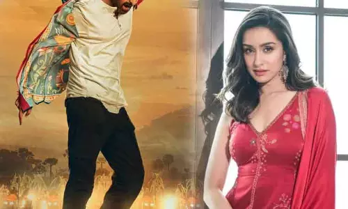 I was nervous about acting with him at first, said Shraddha Kapoor