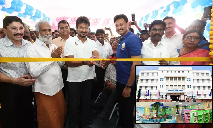 ரூ.4.58 கோடியில் புதுப்பிக்கப்பட்ட சென்னை கன்னிமாரா நூலகத்தினை திறந்து வைத்தார் உதயநிதி ஸ்டாலின் ரூ.4.58 கோடியில் புதுப்பிக்கப்பட்ட சென்னை கன்னிமாரா நூலகத்தினை திறந்து வைத்தார் உதயநிதி ஸ்டாலின்