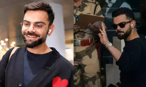 நியூசிலாந்துக்கு எதிரான தொடர்: மும்பை வந்த விராட் கோலி