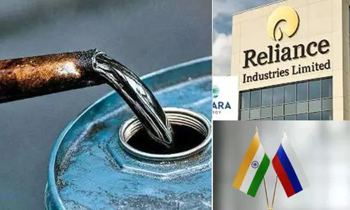 ரஷியாவிடம் இருந்து கச்சா எண்ணெய் இறக்குமதி கிடையாது - ரிலையன்ஸ் தகவல் ரஷியாவிடம் இருந்து கச்சா எண்ணெய் இறக்குமதி கிடையாது - ரிலையன்ஸ் தகவல்