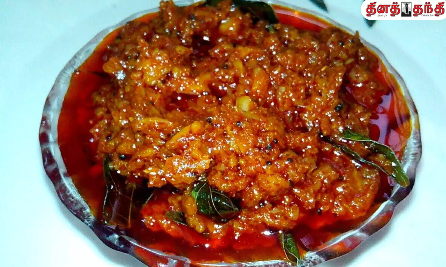 வெறும் சாதத்திற்கு..பூண்டு ஊறுகாய் செய்வது எப்படி?