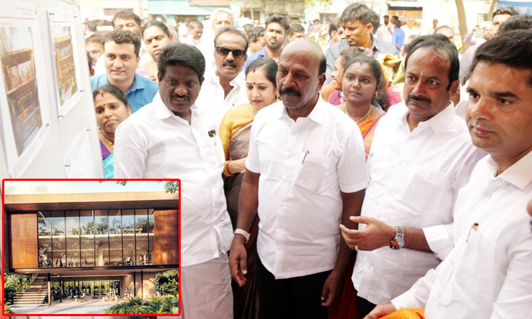 ரூ.20.19 கோடி மதிப்பீட்டில் அதிநவீன இறைச்சிக்கூட கட்டிடம்: அமைச்சர் மா.சுப்பிரமணியன் அடிக்கல் நாட்டினார்