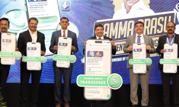 ‘நம்ம அரசு’ வாட்ஸ்-அப் சாட்பாட் சேவை தொடக்கம் - அரசு சேவைகள் இனி மக்களின் விரல் நுனியில்