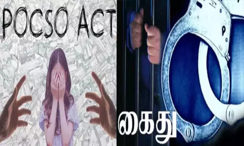 போக்சோ வழக்கு குற்றவாளி தடுப்பு காவல் சட்டத்தில் கைது