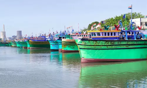 வானிலை எச்சரிக்கை: தூத்துக்குடி மீனவர்கள் கடலுக்கு செல்ல தடை வானிலை எச்சரிக்கை: தூத்துக்குடி மீனவர்கள் கடலுக்கு செல்ல தடை