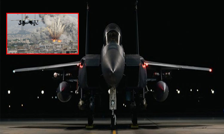 சிரியாவில் ஐ.எஸ். பயங்கரவாதி நிலைகளை குறி வைத்து அமெரிக்கா கடுமையான தாக்குதல்