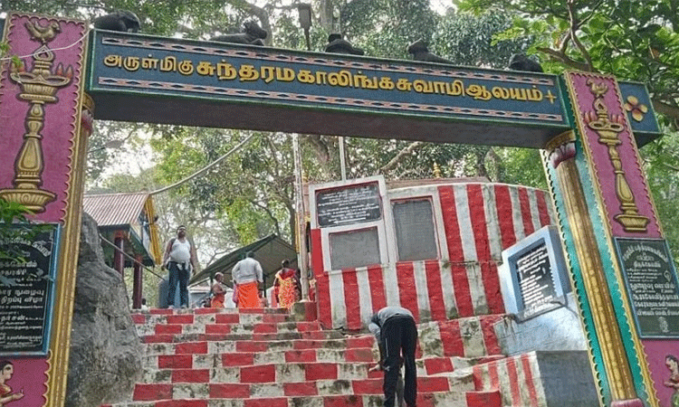 சதுரகிரி கோவிலுக்கு இன்று பக்தர்கள் செல்ல தடை