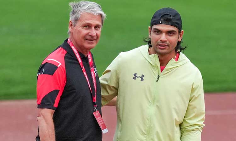 ஜெலெஸ்னியுடனான பயிற்சி கூட்டணி முடிவு:  நீரஜ் சோப்ரா