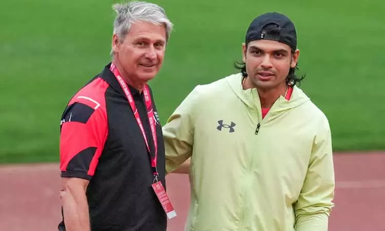 ஜெலெஸ்னியுடனான பயிற்சி கூட்டணி முடிவு: நீரஜ் சோப்ரா ஜெலெஸ்னியுடனான பயிற்சி கூட்டணி முடிவு: நீரஜ் சோப்ரா