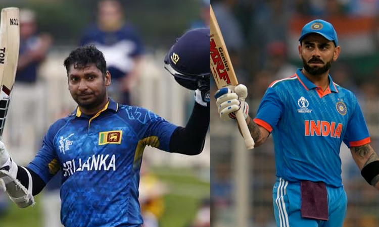 சர்வதேச கிரிக்கெட்டில் அதிக ரன்கள்... சங்ககாராவின் சாதனையை முறியடித்த கோலி