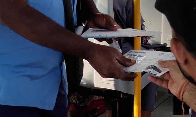 மாநகர பஸ்களில் சிங்கார சென்னை அட்டை பெறும் வசதி அறிமுகம்