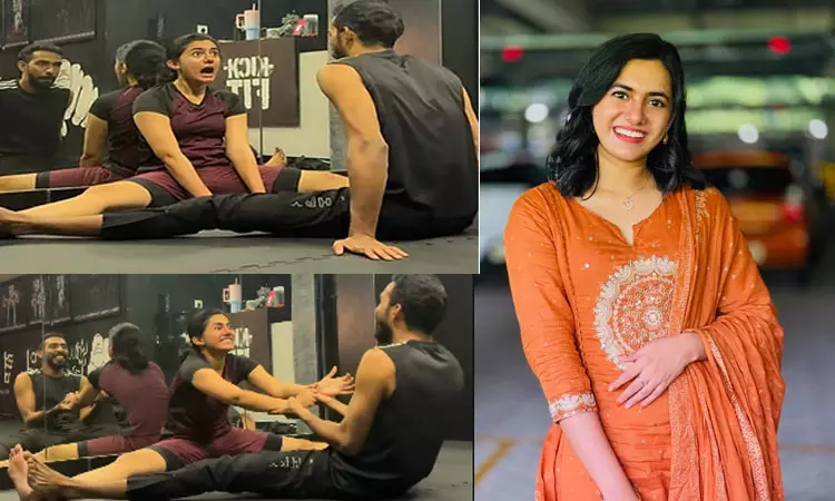 வைரலாகும் நடிகை பெமினா ஜார்ஜின் உடற்பயிற்சி வீடியோ வைரலாகும் நடிகை பெமினா ஜார்ஜின் உடற்பயிற்சி வீடியோ