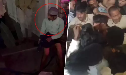 தெலுங்கானா: கோவிலில் சாமி சிலை முன் சிறுநீர் கழித்த இளைஞர் - அதிர்ச்சி சம்பவம்