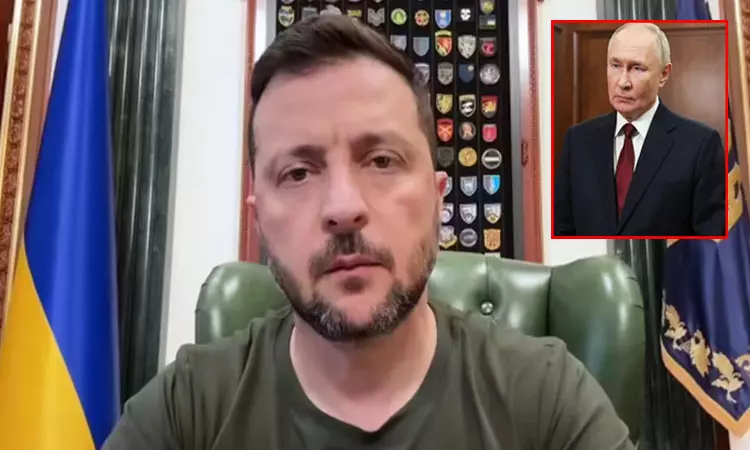 புதினின் முட்டாள்தனம்... அமெரிக்காவால் மட்டுமே முடியும் - ஜெலன்ஸ்கி புதினின் முட்டாள்தனம்... அமெரிக்காவால் மட்டுமே முடியும் - ஜெலன்ஸ்கி