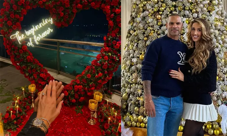 ஷிகர் தவானுக்கு நிச்சயதார்த்தம்; காதலியை கரம் பிடிக்கிறார்...! ஷிகர் தவானுக்கு நிச்சயதார்த்தம்; காதலியை கரம் பிடிக்கிறார்...!