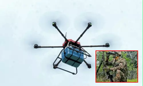 காஷ்மீர்:  எல்லை கட்டுப்பாட்டு கோடு பகுதியில் பறந்த பாகிஸ்தான் டிரோன்கள் விரட்டியடிப்பு