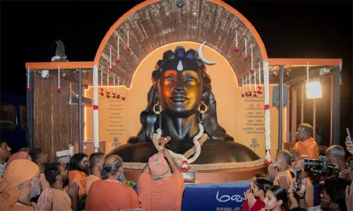 ஈஷா மஹாசிவராத்திரி விழா.. திருச்சியில் 3 நாட்கள் ஆதியோகி ரத யாத்திரை ஈஷா மஹாசிவராத்திரி விழா.. திருச்சியில் 3 நாட்கள் ஆதியோகி ரத யாத்திரை