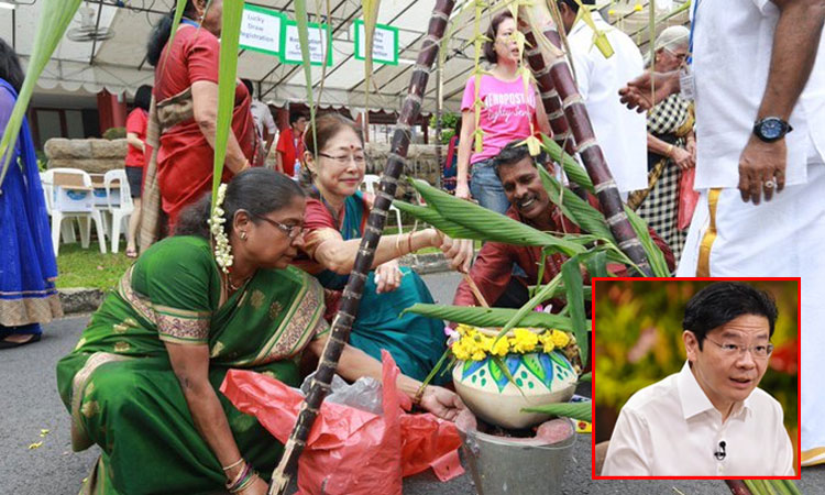 தமிழ் சமூகத்திற்கு சிங்கப்பூர் பிரதமர் பொங்கல் வாழ்த்து