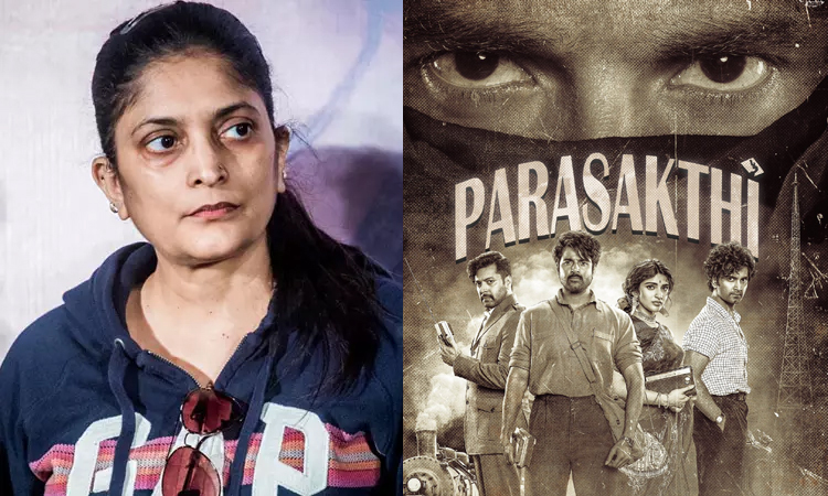 விஜய் ரசிகர்கள் ரவுடித்தனம் செய்கிறார்கள்: 'பராசக்தி' இயக்குநர் கோபம்