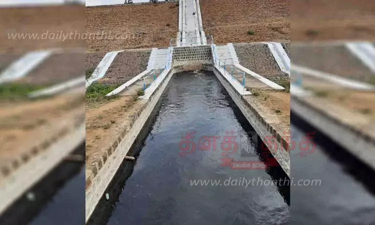 வட்டமலைக்கரை ஓடை நீர்த்தேக்கத்தில் இருந்து 18ம் தேதி முதல் தண்ணீர் திறப்பு