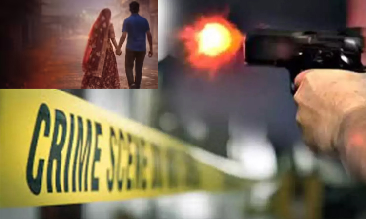 கணவனை கைவிட்டு காதலுடன் சென்ற இளம்பெண்ணை சுட்டுக்கொன்ற தந்தை