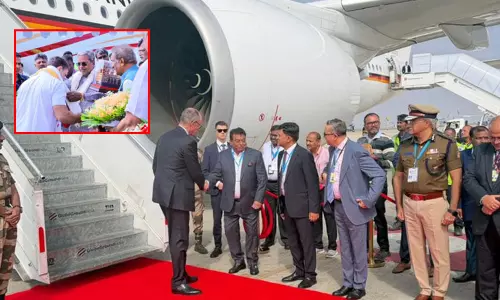 ஜெர்மன் அதிபரை வரவேற்க நேரில் செல்லாத சித்தராமையா:  பா.ஜ.க. கடும் கண்டனம்