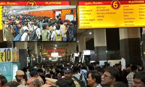 பொங்கல் தொடர் விடுமுறை.. 5 நாட்களில் 16 லட்சம் பேர் சொந்த ஊருக்கு பயணம்..! பொங்கல் தொடர் விடுமுறை.. 5 நாட்களில் 16 லட்சம் பேர் சொந்த ஊருக்கு பயணம்..!