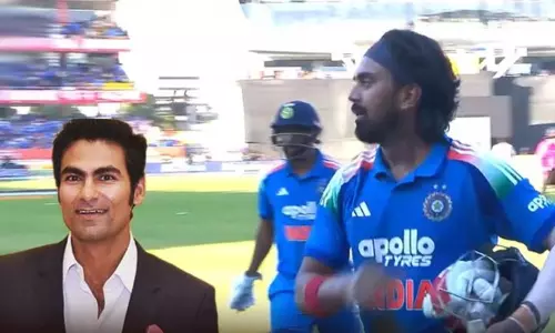 Just like Rahul Dravid... - Mohammad Kaif expresses pride regarding K.L. Rahuls century. Just like Rahul Dravid... - Mohammad Kaif expresses pride regarding K.L. Rahuls century.