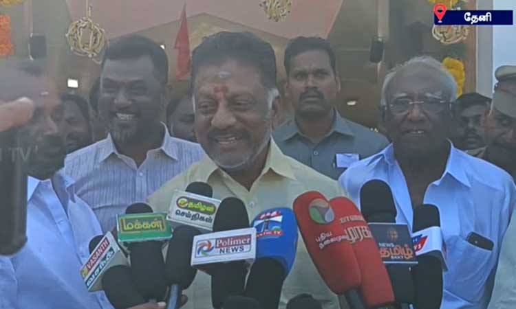 ‘கூட்டணி குறித்து 30 நாட்களில் நல்ல செய்தி’ - ஓ.பன்னீர்செல்வம் பேட்டி