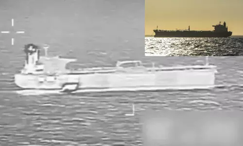 கரீபியன் கடலில் சென்றுகொண்டிருந்த கச்சா எண்ணெய் கப்பலை பறிமுதல் செய்த அமெரிக்கா