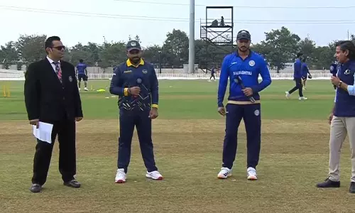 விஜய் ஹசாரே கோப்பை : பஞ்சாப் அணிக்கு எதிராக சவுராஷ்டிரா பந்துவீச்சு தேர்வு