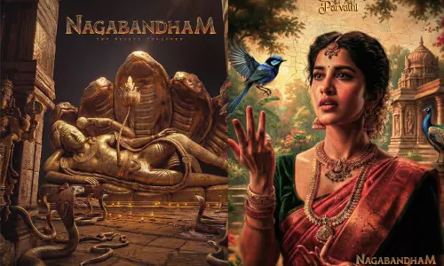 Nagabandham: Nabha Natesh’s first look unveiled