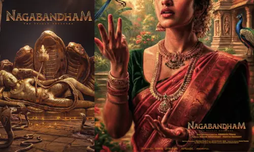 Nagabandham: Nabha Natesh’s first look unveiled