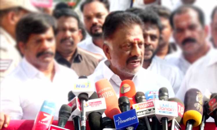 இன்னும் சில தினங்களில் கூட்டணி குறித்து அறிவிப்பேன் - ஓ.பன்னீர்செல்வம்