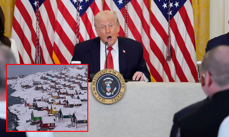 அமெரிக்காவுக்கு கிரீன்லாந்து வேண்டும்; எதிர்க்கும் நாடுகளுக்கு வரி விதிப்போம்: டிரம்ப் மிரட்டல்