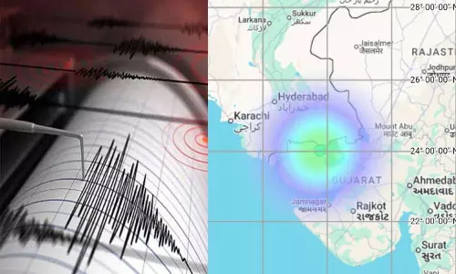 குஜராத்தில் நிலநடுக்கம்: ரிக்டர் அளவில் 4.1 ஆக பதிவு