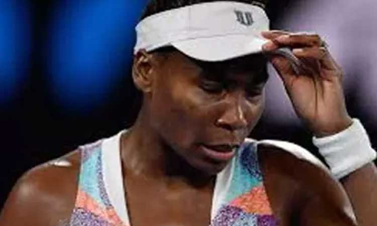 ஆஸ்திரேலிய ஓபன் : முதல் சுற்றில் வீனஸ் வில்லியஸ் அதிர்ச்சி தோல்வி