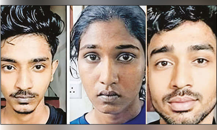 வாடகைக்கு வீடு எடுத்து கஞ்சா விற்ற இளம்பெண் உள்பட 3 பேர் கைது