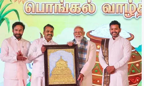 தமிழகத்திற்கு புதிய அம்ரித் பாரத் ரெயில்; பிரதமர் மோடிக்கு எல்.முருகன் நன்றி தமிழகத்திற்கு புதிய அம்ரித் பாரத் ரெயில்; பிரதமர் மோடிக்கு எல்.முருகன் நன்றி
