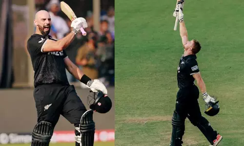 டேரில் மிட்சேல், பிலிப்ஸ் அபார சதம்...நியூசிலாந்து அணி 337 ரன்கள் குவிப்பு