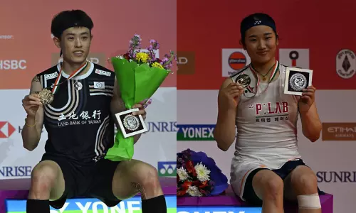 இந்திய ஓபன் பேட்மிண்டன்: லின் சுன் யி, அன்சே யங் சாம்பியன்