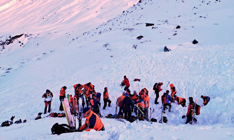 ஆஸ்திரியா: பனிச்சரிவில் சிக்கி 8 பேர் பலி