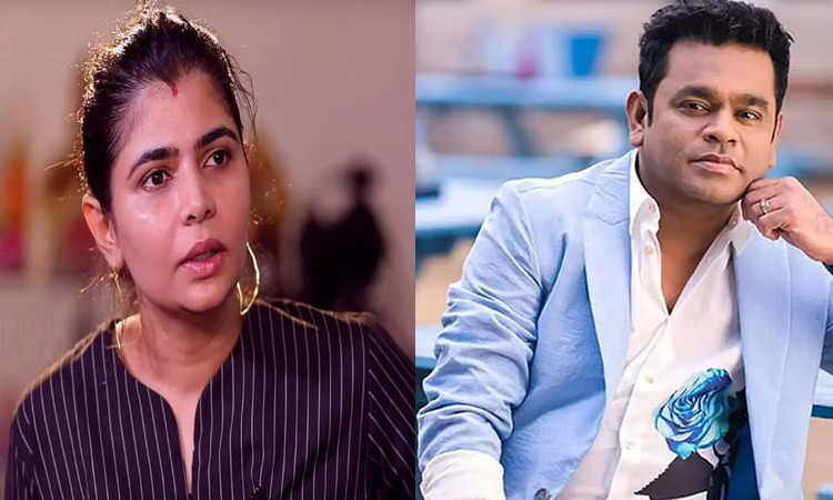 ஏ.ஆர். ரகுமானுக்கு ஆதரவாக பதிவிட்ட பாடகி  சின்மயி