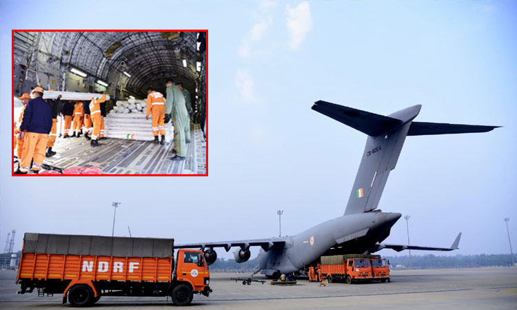 புயல் பாதிப்பு; பிலிப்பைன்சுக்கு 30 டன் நிவாரண பொருட்களை அனுப்பியது இந்தியா