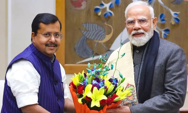 பா.ஜ.க.வின் புதிய தேசிய தலைவராக இன்று  பதவி ஏற்கிறார் நிதின் நபின்